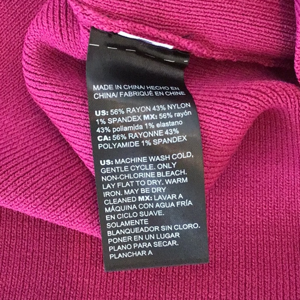 WHBM dressy tank camisole in magenta - Picture 4 of 4